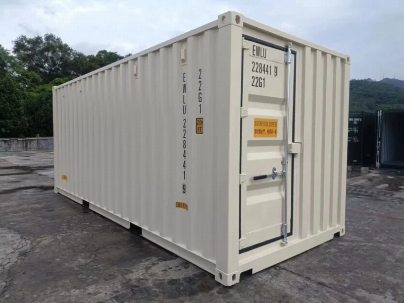 20ft One-Trip Shipping Container – Triple Door