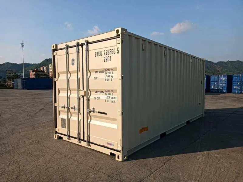 20ft One-Trip Shipping Container – Triple Door - Image 4